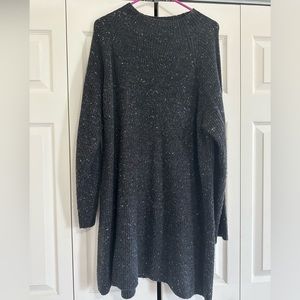 Madewell speckled Gray Sweater Dress